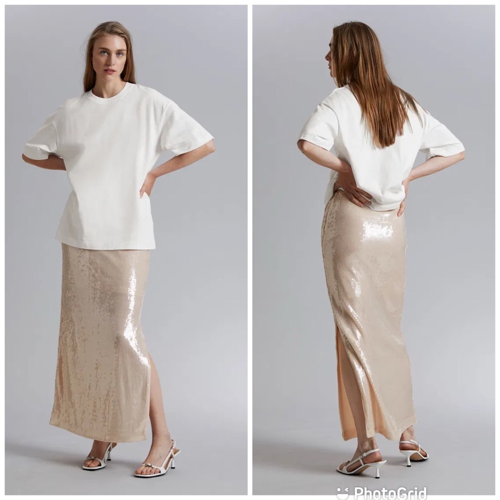 & OTHER STORIES Sequin Maxi Skirt New with Tags!